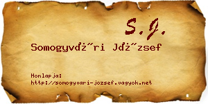 Somogyvári József névjegykártya